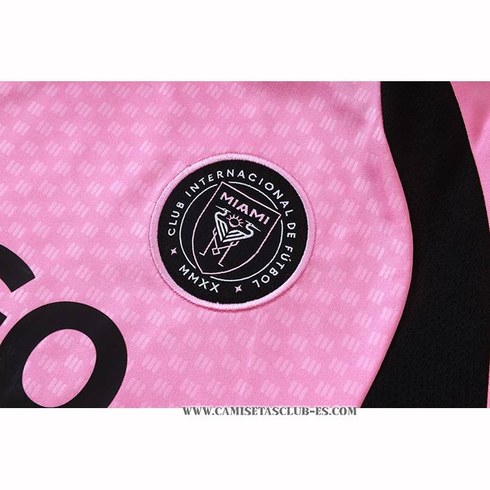 Chandal del Inter Miami 26-27 Manga Corta Rosa - Pantalon Corto